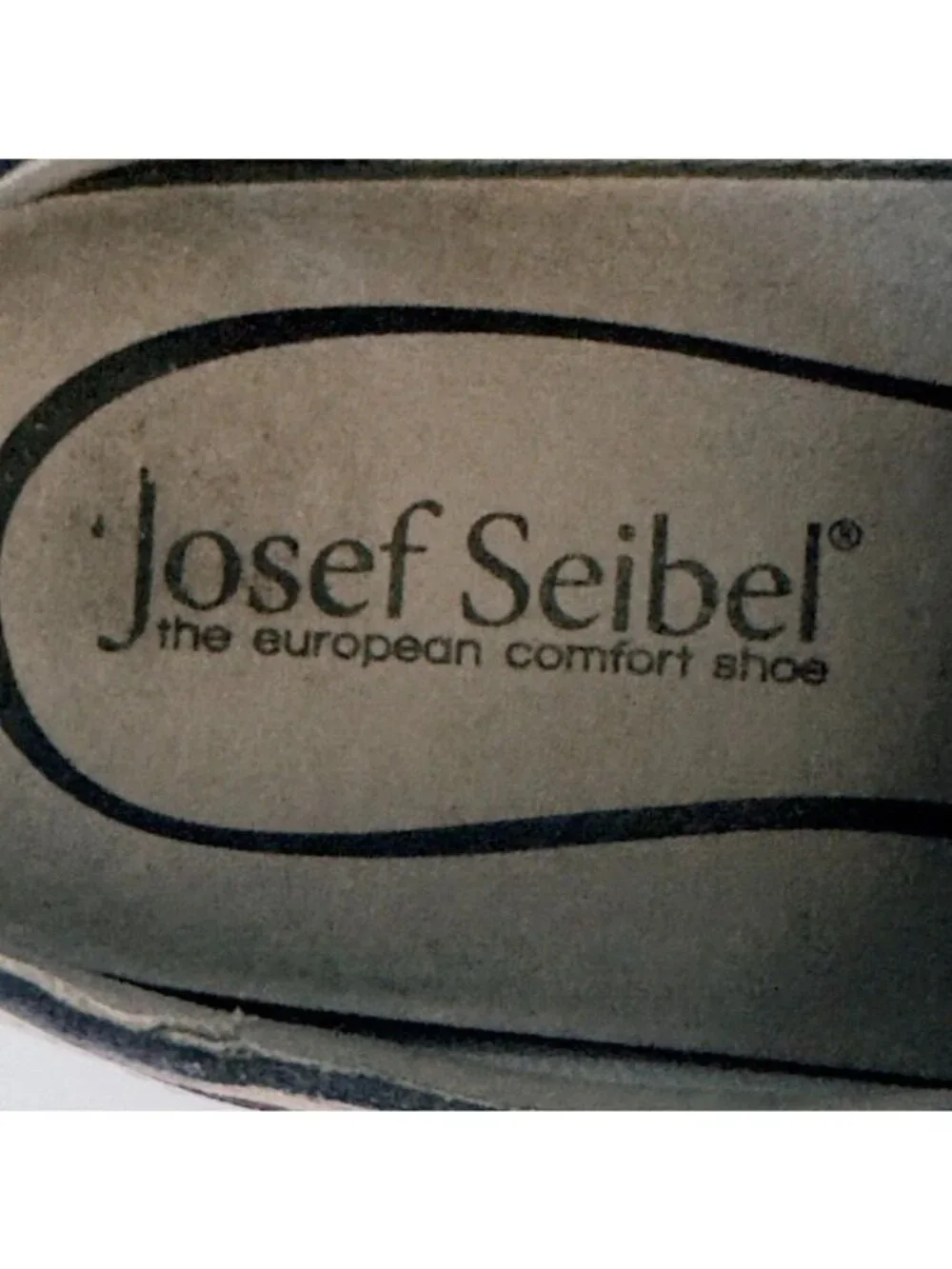 Men Shoes JOSEF SEIBEL Casual Taupe Leather Wingtip Oxford Derby Size  Eu 45 US